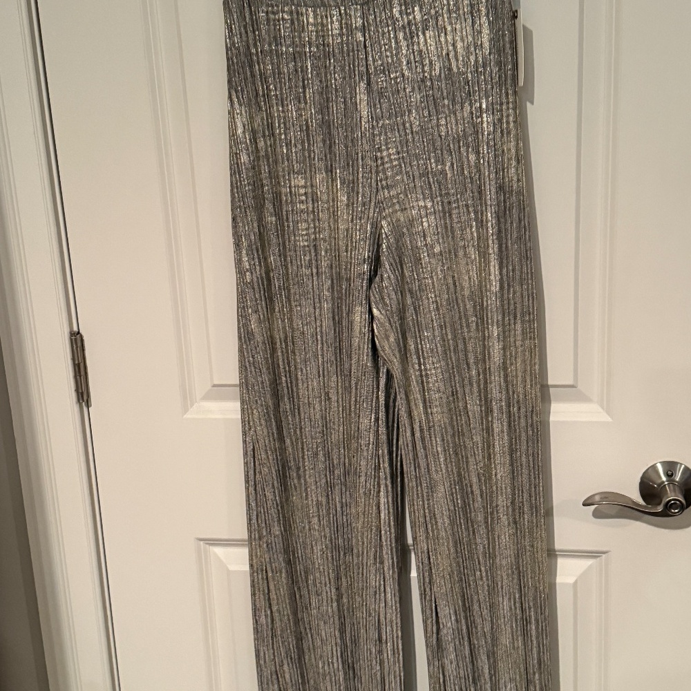 ANTHROPOLOGIE "ELEVENSES"  WIDE LEG PANTS NEW IN SMALL